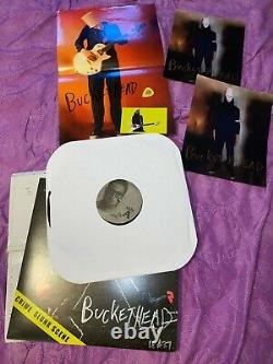 Buckethead Crime Slenk Scene Limited E Vinyl Lp 2017 Signé & # Le37 Rare Plus