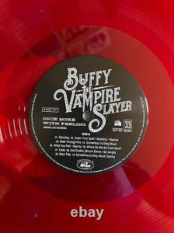 Buffy La Tueuse De Vampire Une Fois De Plus Avec Se Sentir Disque De Vinyle Rouge Jamais Joué