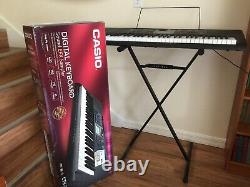 Casio Ctk-2090 Clavier Piano Boîte Et Support D'origine, Manuel, Livre De Musique MIDI Usb