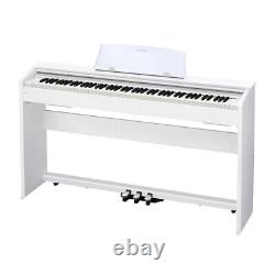 Casio Music Privia PX-770 Clavier de Piano Numérique, Blanc (PX-770WE)