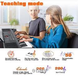 Clavier AQNIEGEP pour débutants, Piano électrique à 61 touches