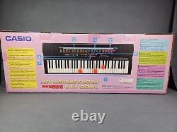 Clavier Casio SongBank CTK-520L testé Piano d'apprentissage Vtg Boîte ouverte des années 1990