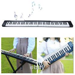 Clavier Électronique Musique Numérique Piano Pliant Touch & Sustain Pedal