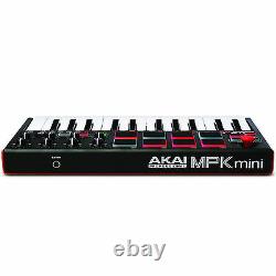 Clavier MIDI Controller 25 Key Usb Professional Piano Music Portable Instrument