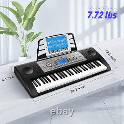 Clavier Piano, 54 Clavier Piano, Clavier Électrique Avec Microphone, Musique