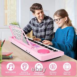 Clavier Piano pour Enfants WOSTOO, Piano Électronique Portable à 61 Touches