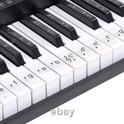 Clavier de musique numérique portable à 61 touches