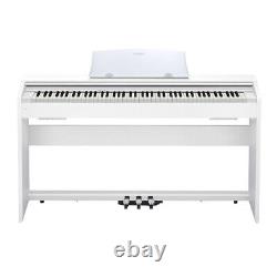 Clavier de piano numérique Casio Music Privia PX-770, blanc (PX-770WE)