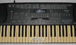 Clavier électrique piano Technics KN501 Instrument de musique noir en très bon état (VGC)