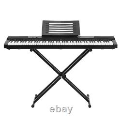 Clavier électronique 88 touches NNEDSZ Support de musique électrique Support de musique à clavier Sensi tactile