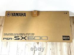 Clavier électronique YAMAHA PSR-SX600 PORTATONE avec 61 touches Piano