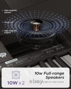 Clavier électronique portable Starfavor 61 touches, piano électronique pour débutants