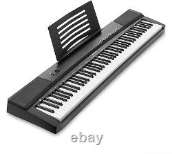 Clavier électronique portable à 88 touches avec piano numérique et touches sensibles au toucher