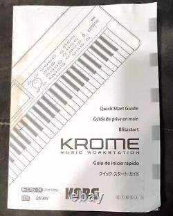 Clavier numérique Korg Krome 88 touches Workstation musicale fonctionne