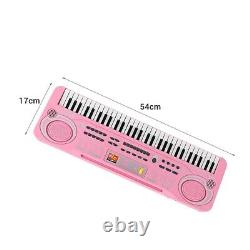 Clavier numérique USB pour enfant avec microphone, jouet musical instrument piano.