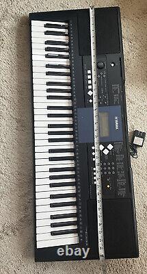 Clavier numérique musical Yamaha PSR-E333 à 61 touches avec adaptateur secteur