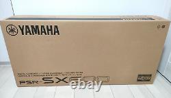 Clavier numérique portable Yamaha PSR-SX600 Portatone avec 61 touches, toucher initial et fonction orgue musical