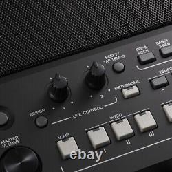 Clavier numérique portable Yamaha PSR-SX600 Portatone avec 61 touches, toucher initial et fonction orgue musical