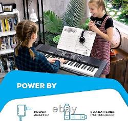 Clavier piano Alesis Melody 61 touches pour débutants avec haut-parleurs et leçons de musique
