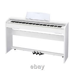 Clavier piano numérique Casio Music Privia PX-770, blanc (PX-770WE)
