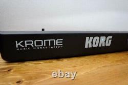 Clavier synthétiseur KORG KROME EX-61 Instrument de musique piano du Japon D'OCCASION