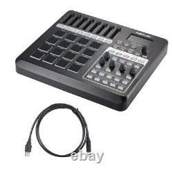 Créateur de musique World Beat DJ Piano Contrôleur USB MIDI avec pads de batterie et clavier