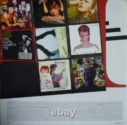 David Bowie Iselect Red Vinyl Ltd Lp New Bowie Est Brooklyn Museum Rare