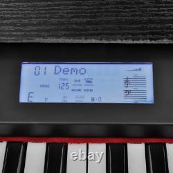 Débutant 88 Keys Classic Electronic Digital Piano Music Stand Claviers Exercice
