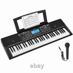 Donner Electronic Keyboard Piano 61 Key Digital Piano Avec Support De Partition Et