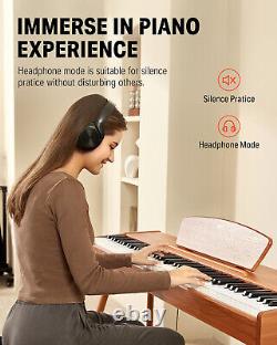 Donner Piano Numérique DDP-80 88 Touches Clavier Électrique à Poids Complet avec USB-MIDI