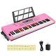 Hricane Keyboard Piano Lighted Keys Pour Les Débutants Adultes Adolescents Enfants, 61 Key Music