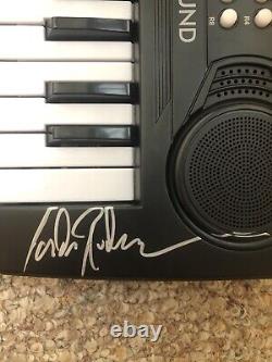 Jordan Rudess Dream Theater Signé Autographe Clavier Piano Acoa Lettre Complète Coa