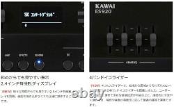 Kawai Instruments De Musique Kawai Piano Électronique Portable Es920b 88 Clavier Nouveau