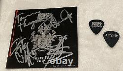Kiss Symphony Alive IV Vinyl 3x Enregistrement Lp + Booklet De CD Autographé Signé & Plus