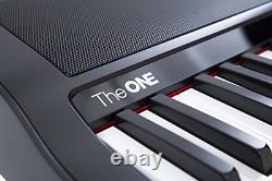 Le Groupe One Music Le Clavier Portable One Smart Piano 61 Clés Black Light Up