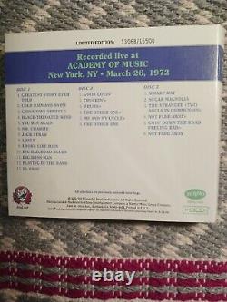 Les choix de Dave Grateful Dead, Volume 14, Édition Limitée, Academy of Music NYC 26/03/72