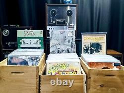 Lot de 300 albums vinyles Rock Jazz Beatles Zappa Neil Young Dylan Doors