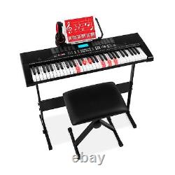 Meilleur Choix Produits Ensemble Complet de Piano Électronique 61 Touches pour Débutants