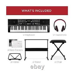 Meilleur Choix Produits Ensemble Complet de Piano Électronique 61 Touches pour Débutants