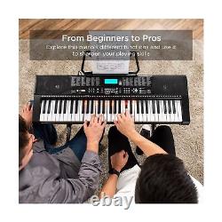 Meilleur Choix Produits Ensemble Complet de Piano Électronique 61 Touches pour Débutants