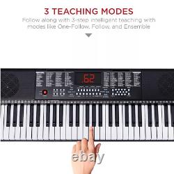Meilleur choix de produits Ensemble de piano électronique 61 touches pour débutants avec LED, 3 Te