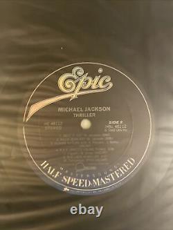 Michael Jackson Triller 1982 Lp Epic Cbs Master Audiophile Du Son Presse Vinyl