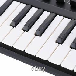 Mini Clavier Musical Piano Et Drum Pad 25 Clés Portable Instruments De Musique Outil