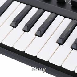 Mini Piano Avec Drum Pad Usb 25 Clavier Clé Portable Plastic Musical Instrument