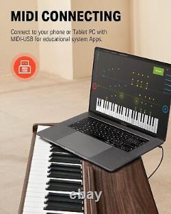 Offrir le clavier de piano électrique DDP-80 88 touches pondérées avec pédale et polyphonie de 128
