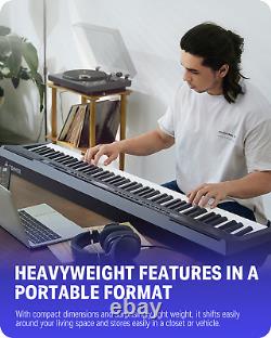 Offrir le clavier de piano numérique DEP-20 avec 88 touches lestées, 128 voix de polyphonie et une pédale
