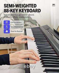 Offrir un piano numérique DEP-10 à 88 touches semi-lestées, 8 tons, 128 polyphonies, remis à neuf.