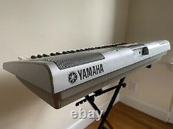 Piano Clavier Yamaha Psr-295 Avec Support & Support Musical & Pédale & Bloc Manuel
