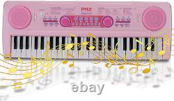 Piano De Clavier Électrique Pour Enfants-portable 49 Clé Électronique Karaoké Musical Keyb