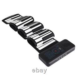 Piano Électronique 88 Key Instrument Clavier Musical Rechargeable Pliage
